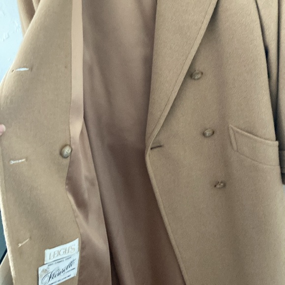 VTG camel hair long coat La Fleurette for Leigh’s dept store excellent cond’n - Picture 10 of 13
